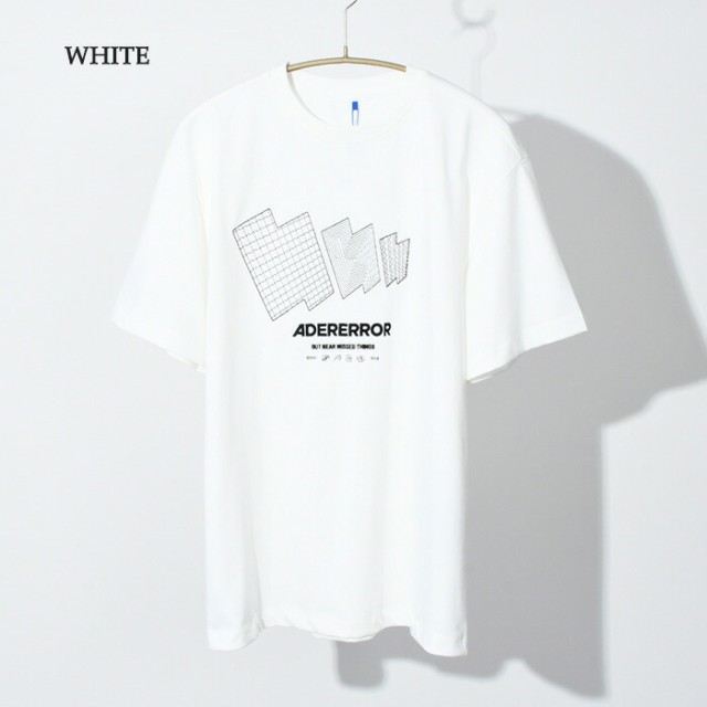 ADER ERROR アーダーエラー Tシャツ トップス TTS BMADSSTS0109 ユニセックス メンズ 韓国 ブランド 2023 春夏 新作  黒 ブラック 白 ホワ｜au PAY マーケット