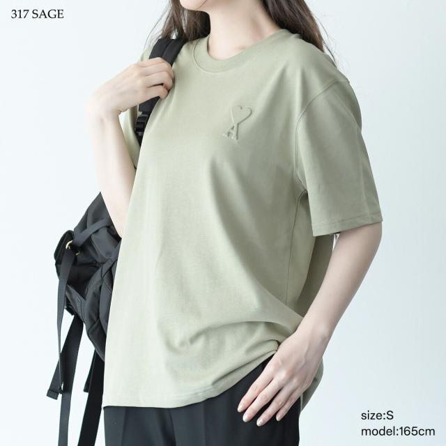 AMI ALEXANDRE MATTIUSSI アミ アレクサンドル マテュッシ アミパリス トップス オーガニックコットン ヘビージャージー Tシャツ UTS025 726 レディース ユニセックス 半袖 ロゴ 春夏 人気 おすすめの通販は AMI ALEXANDRE MATTIUSSI アミ アレクサンドル マテュッシ アミパリス トップス オーガニックコットン ヘビージャージー Tシャツ UTS025 726 レディース ユニセックス 半袖 ロゴ 春夏 人気 おすすめの通販は