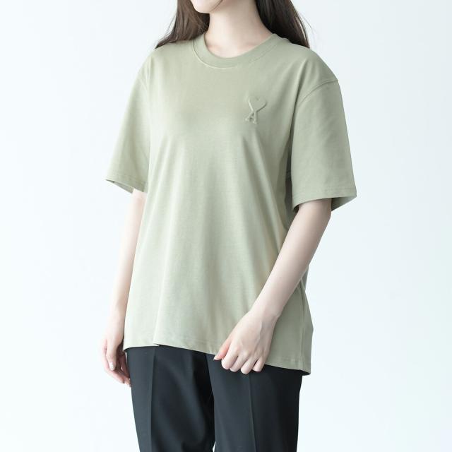 AMI ALEXANDRE MATTIUSSI アミ アレクサンドル マテュッシ アミパリス トップス オーガニックコットン ヘビージャージー Tシャツ UTS025 726 レディース ユニセックス 半袖 ロゴ 春夏 人気 おすすめの通販は AMI ALEXANDRE MATTIUSSI アミ アレクサンドル マテュッシ アミパリス トップス オーガニックコットン ヘビージャージー Tシャツ UTS025 726 レディース ユニセックス 半袖 ロゴ 春夏 人気 おすすめの通販は