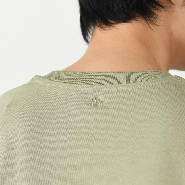 【国内即発】AMI ALEXANDRE MATTIUSSI ヘビージャージー Tシャツ 国内即発】AMI ALEXANDRE MATTIUSSI ヘビージャージー Tシャツ