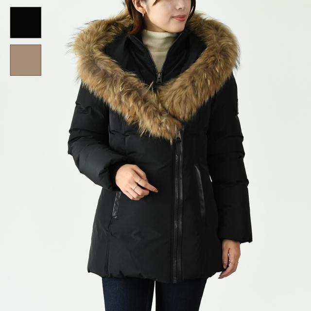 MACKAGE マッカージュ アウター ダウン ADALI-F ダウンコート ADALI-F レディース 女性 BLACK ブラック 黒 CAMEL キャメル フード 無地 人気 おすすめ ギフト プレゼントの通販は
