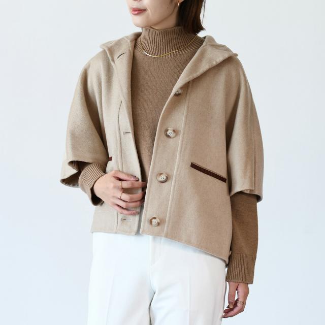 Max Mara マックスマーラ ケープ ポンチョ 羽織り ROLL 4736144106 ロール カシミヤ ショートケープ レディース ブラック ベージュ 五分袖 シンプル エレガントの通販は Max Mara マックスマーラ ケープ ポンチョ 羽織り ROLL 4736144106 ロール カシミヤ ショートケープ レディース ブラック ベージュ 五分袖 シンプル エレガントの通販は
