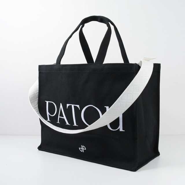 PATOU パトゥ バッグ コットンキャンバス パトゥトート ラージ AC045 0076 レディース WHITE ホワイト BLACK ブラック  ロゴ 大容量 ショルダー A4収納 トートバッグ シンプル 人気 おすすめ ギフト プレゼントの通販はau PAY マーケット -  セレクトショップＦＥＬＩＣＥ ...