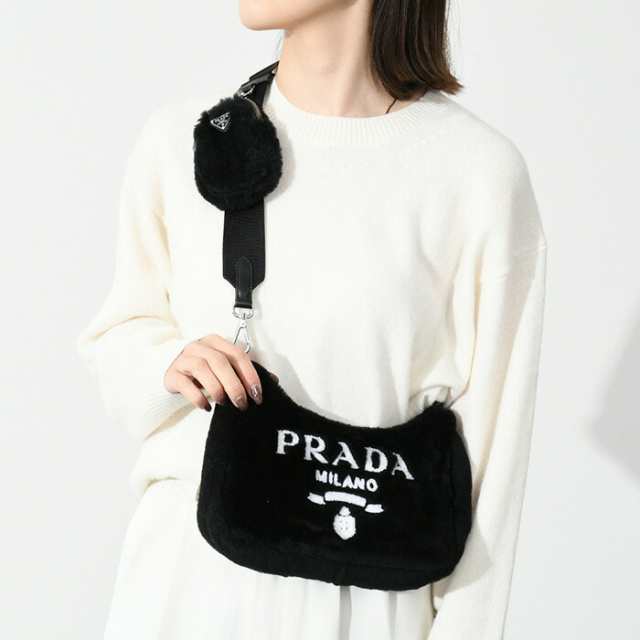 PRADA プラダ バッグ ショルダーバッグ ボディバッグ ムートン 1BH204