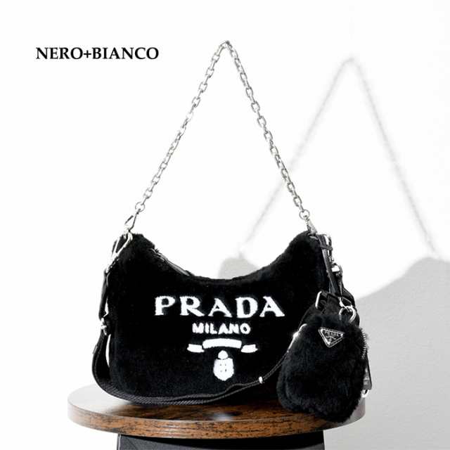 PRADA プラダ バッグ ショルダーバッグ ボディバッグ ムートン 1BH204