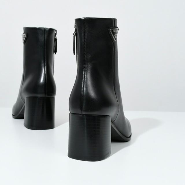 PRADA プラダ ブーティー 靴 レザー 1T232N 070 ブーツ BLACK