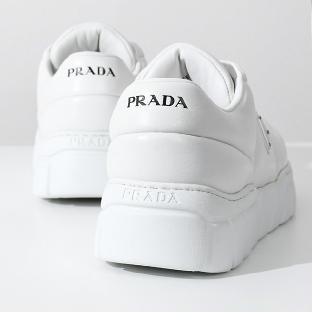 PRADA プラダ 靴 スニーカー シューズ パデッドナッパレザースニーカー