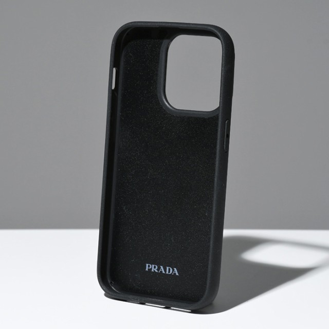 PRADA プラダ iPhoneケース サフィアーノレザー iPhone 14 Pro用カバー 2ZH163 QHH メンズ BLACK SILVER  ブラック シルバー シンプル ロの通販はau PAY マーケット セレクトショップＦＥＬＩＣＥ au PAY マーケット－通販サイト