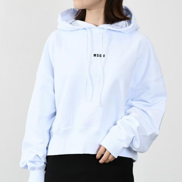 訳あり】MSGM エムエスジーエム パーカー MSGM MSGM ショート丈