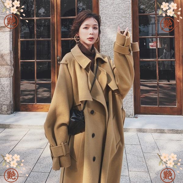 チェスターコート レディース ロング丈 ベルト付 ロングコート トレンチコート 大きいサイズ ゆったり スプリングコート 膝下丈 コート 通勤 エレガント 大人 カジュアル 春 秋 冬