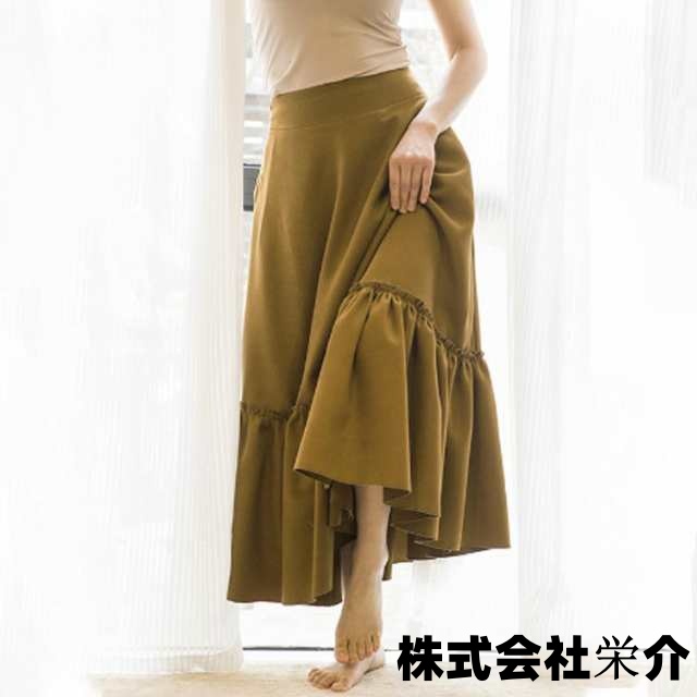 【eisushop】コーデュロイ マキシ丈 フレアシルエット ロング 送料無料 s 送料無料 在庫限り 人気 プリーツスカート