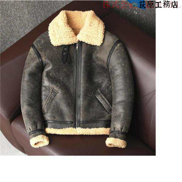 便利グッズ特集 店長イチオシ 冬用暖かい裏起毛 ムートン革ジャン メンズ レビュー 羊革 OK レザージャケット ウールボア 革ジャケット 送料無料 本革ジャンバー 送料無料対象 便利グッズ特集 店長イチオシ 冬用暖かい裏起毛 ムートン革ジャン