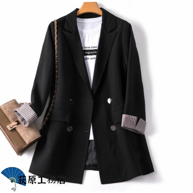 選ばれる理由 再入荷リクエスト殺到 売上急増中 レディース 通勤 オフィス 春 今だけ スーツジャケット カジュアルジャケット ロングジャケット アウター 秋 ロング丈 全4色5サイズ！テーラードジャケット 新登場 ジャケット テーラード 早い者勝ち 冬用