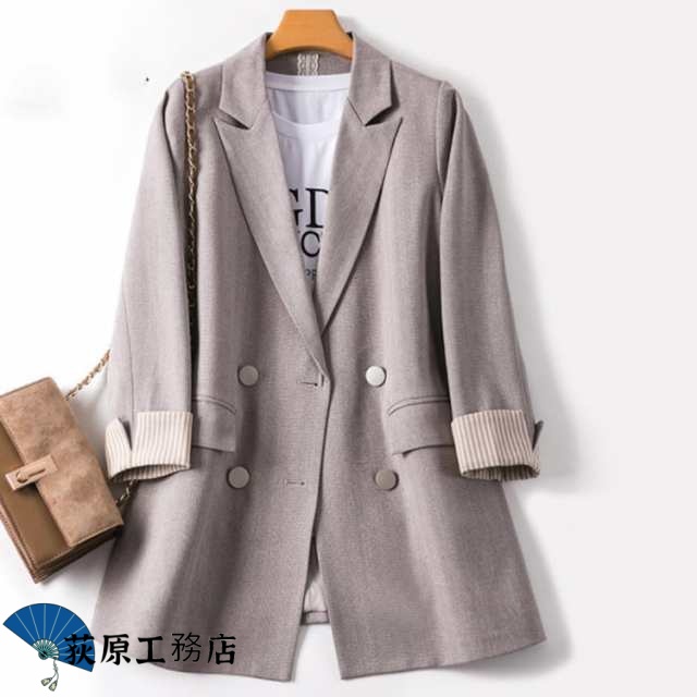 選ばれる理由 再入荷リクエスト殺到 売上急増中 レディース 通勤 オフィス 春 今だけ スーツジャケット カジュアルジャケット ロングジャケット アウター 秋 ロング丈 全4色5サイズ！テーラードジャケット 新登場 ジャケット テーラード 早い者勝ち 冬用