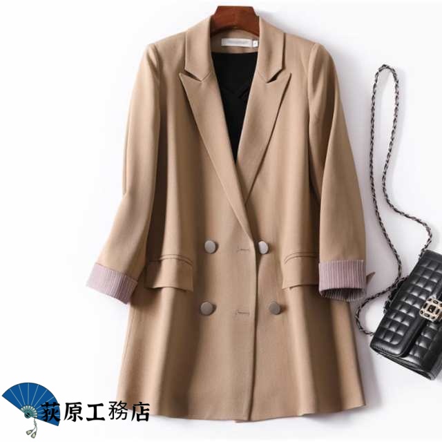 選ばれる理由 再入荷リクエスト殺到 売上急増中 レディース 通勤 オフィス 春 今だけ スーツジャケット カジュアルジャケット ロングジャケット アウター 秋 ロング丈 全4色5サイズ！テーラードジャケット 新登場 ジャケット テーラード 早い者勝ち 冬用