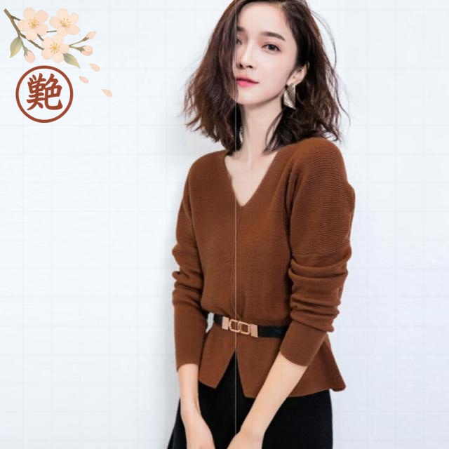 レディース リブニット 厚手 ネック ドロップショルダー ゆったり 長袖 40代 ニットセーター 30代 トップス 秋冬 キレイめ プルオーバー 20代 無地 送料無料 防寒対策 レディース リブニット 厚手 ネック ドロップショルダー ゆったり 長袖