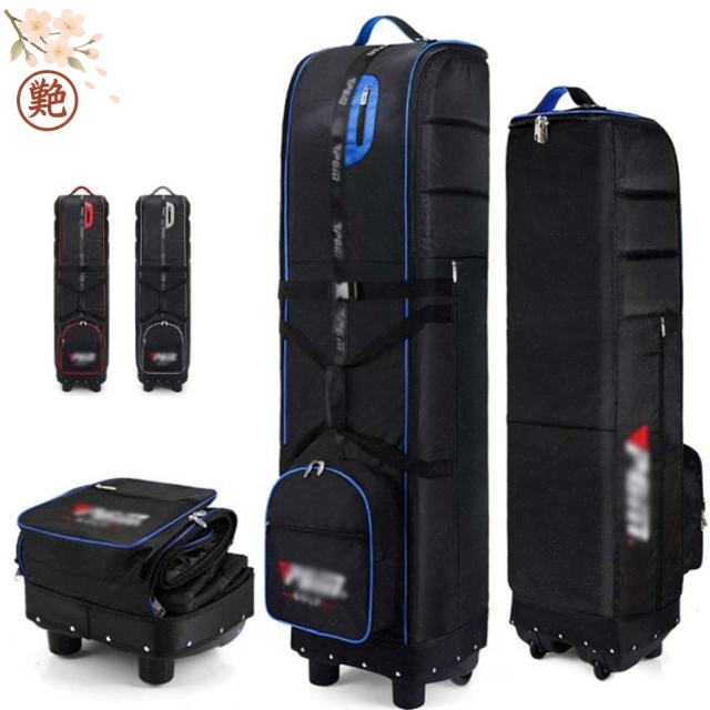 トラベルバッグ トラベルカバー ゴルフ ゴルフ用品 トラベルカバー キャディバッグ クラブケース キャディバッグ 旅行 トラベルケース ゴルフ ゴルフ用品 トラベルカバー キャスター付き ローラー付き 折りたたみ ゴルフバッグ ケース 持ち運び 宅配