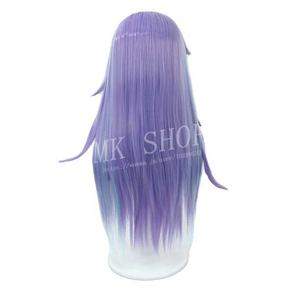 送料無料 バーチャル YouTuber Vtuber 風 星導ショウ コスプレウィッグ 激安 WIG 高温耐熱cosplay コスチューム 撮影 クリスマス 祭りプレゼント その他パーティーグッズ