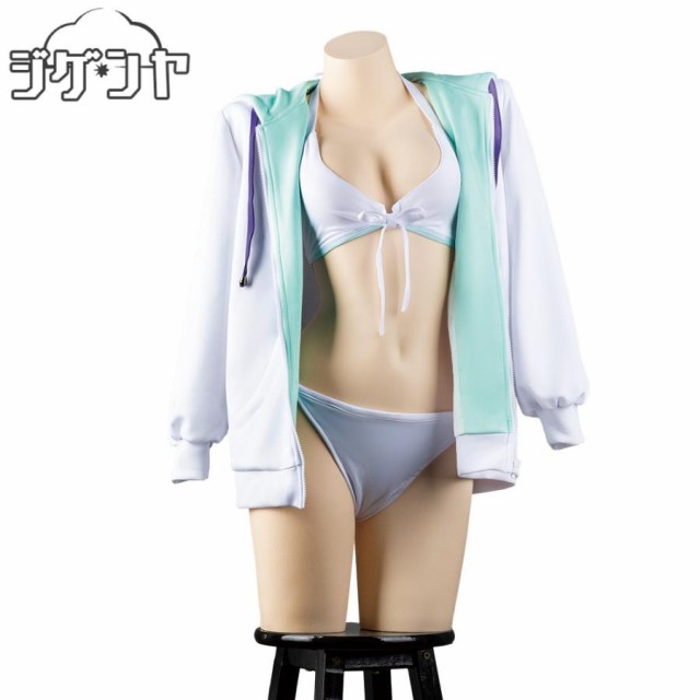 学園アイドルマスター　有村麻央　キミとセミブルー　水着　コスプレ衣装