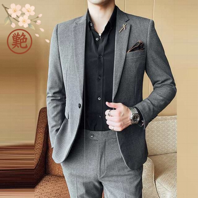 オフィス カジュアル テーラード 礼服 ジャケット スラックス スーツ 大きいサイズ セットアップ スリム 長袖 無地 春秋冬 メンズ シンプル パーティー 着心地良い パンツ ビジネススーツ 上下セット 就職スーツ 結婚式