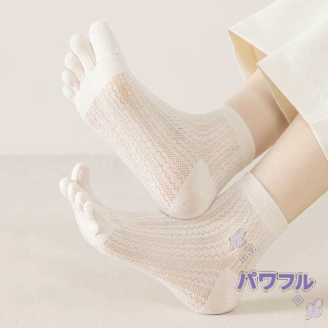 5本指　レディース　ソックス　靴下　６足セット