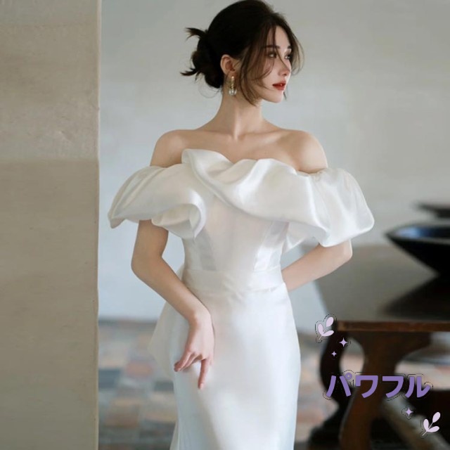 秋の新作特集 店長太鼓判 ウエディングドレス wedding ノースリーブ XL 2XL 後撮り 海外挙式ドレス 結婚式 M 4XL SNS話題 発表会 3XL 収納便利 ドレス L 披露宴 マーメイドライン 前撮り S トレーン dress 在庫わずか 【パワフル】オフショルダー 即納対応中 秋の新作特集 店長太鼓判 ウエディングドレス wedding ノースリーブ XL