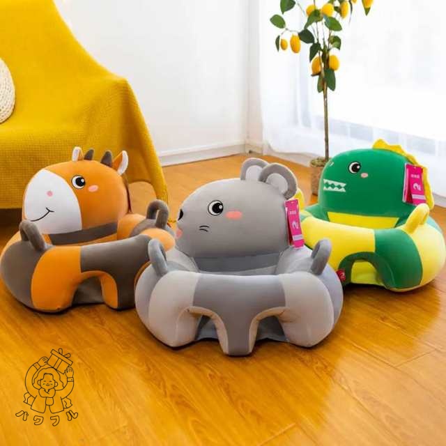 【パワフル】ベビーソファー クッション 可愛い 幼児用 ベビーソファー 赤ちゃん お座り練習 チェア ベビー椅子 ベビー ソファ 保護 ぬいぐるみ ふわふわ ソファチェア 安定感 安定 お食事 背もたれ 転倒防止 ベビー 滑り止め キッズソファ 男の子 女の子 可愛い 出産祝い その他チェア