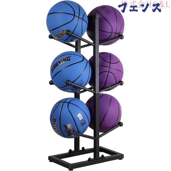 生活快適特集 毎日使える便利品 バレーボール用 レビュー高評価 今だけ 新登場 サッカー 頑丈な両面ボールオーガナイザースタンド ボール整理カゴ 収納ラック ボールオーガナイザー バスケットボール 送料無料実施中