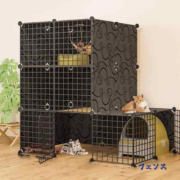 家中時間充実化 ギフトにも最適 キャットタワースタジアムドア付きワイ