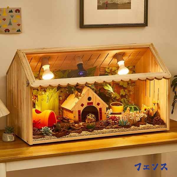 レビュー高評価商品 ギフトにも最適 ヤモリ 通気性テラリウム 人気急上昇 トカゲ 送料無料 アクリル小動物ケージ快適な爬虫類テラリウム ハリネズミ 大型ハムスターケージ チンチラ ハムスター レビュー高評価 爬虫類ケージ 送料無料実施中