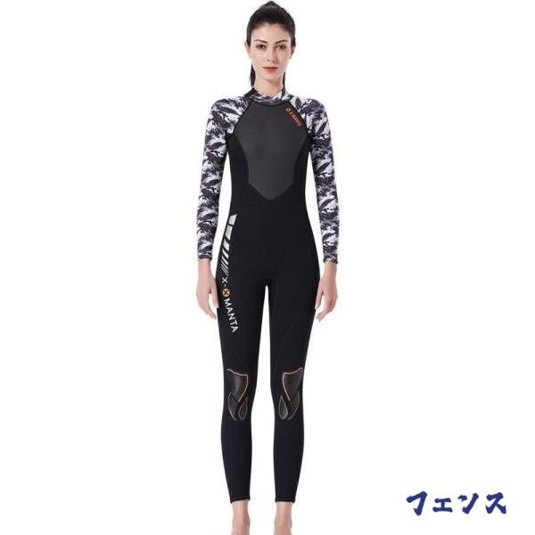 秋の新作特集 品質安心 売上急増中 フィッシング 話題商品 ダイビング 送料無料 ウエットスーツ レディース マリンス 3mm ネオプレン素材 バックジップ仕様 ワンピース サーフィン フルスーツ お買い得プライス