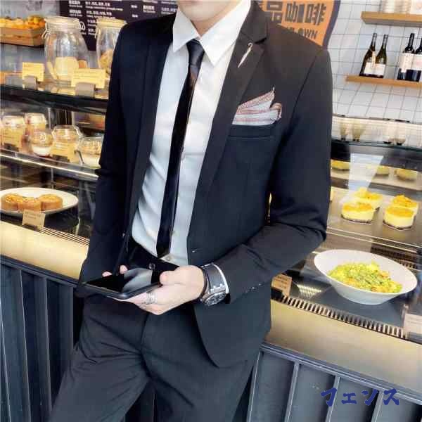 家中時間充実化 毎日使える便利品 suit ランキング常連 【裾上げ対応無料！】メンズスーツ 通年 春夏 3色展開 話題商品 オールシーズン対応 1ツボタン ビジネススーツ 在庫わずか 紳士服 秋冬 お買い得プライス