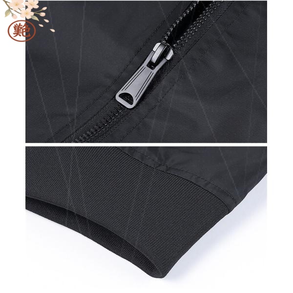 フライトジャケット 防風 ブルゾン 春秋冬 お兄系 -1 立ち襟 防寒 ジャンパー メンズ ミリタリージャケット 刺繍 スタジャン カジュアル