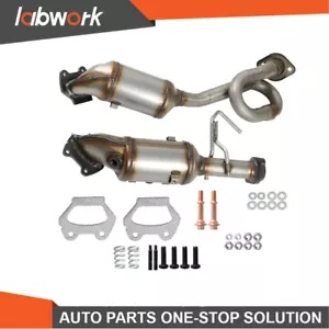 Labwork 排気触媒コンバーター 左右 2012-2017 ジープラングラー 3.6L Labwork Exhaust Catalytic Converter Left &Right For 2012-2017 Jeep Wrangler 3.6L