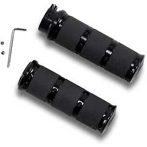 パフォーマンスマシン (PM) ブラック コンター XL レンタル ラップ ハンド グリップ ケーブル オプ PERFORMANCE MACHINE (PM) Black Contour XL Renthal Wrapped Hand Grips Cable Op