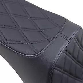 シート ドラッグスペシャリー捕食者IIIブラックダイヤモンドステッチシート Drag Specialties Predator III Black Diamond Stitch Seat for Indian Ch シート ドラッグスペシャリー捕食者IIIブラックダイヤモンドステッチ