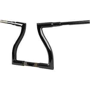 LA CHOPPERS LA-7317-12B ブラック 12 インチ脱穀ハンドルバー 1