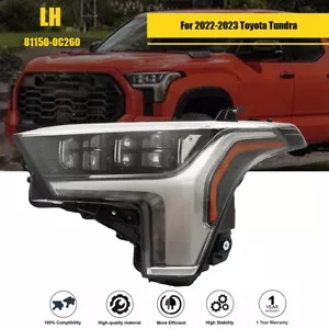 ヘッドライトアセンブリ 2022 2023 トヨタ タンドラ ブラック 81150