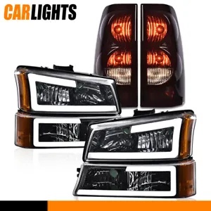 03-06 シボレーシルベラドヘッドライト信号バンパーランプ DRL LED & テールライトに適合 FIT FOR 03-06 CHEVY SILVERADO HEADLIGHT SIGNAL BUMPER LAMPS DRL LED & TAIL LIGHT