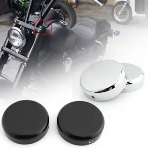 ＊オーダー品専用出品＊ 2x アッパーフォークカバーキャップ ハーレースポーツスター用 ダイナ