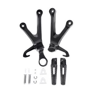後部乗客フットペグフットレストブラケットセットスズキ GSXR1000 2017-2022 に適合 Rear Passenger Foot Pegs Footrest Bracket Set Fit For Suzuki GSXR1000 2017-2022