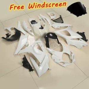 未塗装 ABS 射出フェアリングボディワークキットスズキ GSXR1000 07-08 K7 K8 に適合 Unpainted ABS Injection Fairing Bodywork Kit Fit For Suzuki GSXR1000 07-08 K7 K8