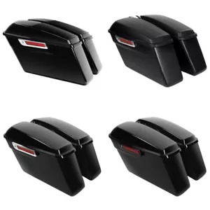 ハードサドルバッグ サドルバッグ ハーレー ツーリング エレクトラ ロード グライド 2014-2024 に適合 Hard Saddlebags Saddle Bags Fit For Harley Touring Electra Road Glide 2014-2024