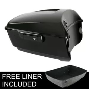 キング トランク ブラック ラッチ ハーレー ツアー パック パック