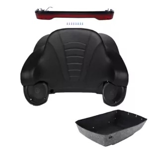 マットキングパック トランクパッドライトスピーカー ハーレーツアーパックツーリング 14-2024用 Matte King Pack Trunk Pad Light Speakers Fit For Harley Tour Pak Touring 14-2024