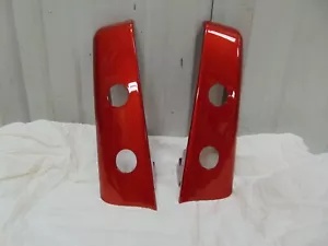 ハーレー キャンディ オレンジ スロット付きサドルバッグ