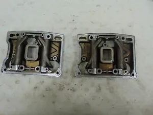 ハーレーダビッドソン クロムインナーロッカーカバー、フロント＆リア