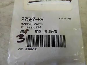 代行品 純正ハーレーキャブスクリュー XL 数量 3 P/N: 27587-88 Genuine