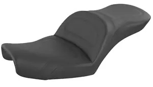 SADDLEMEN 0803-0678 896-04-0291 エクスプローラー シート - 背もたれなし - ステッチ - ブラック - ダイナ SADDLEMEN 0803-0678 896-04-0291 Explorer Seat - No Backrest-Stitched-Black-Dyna