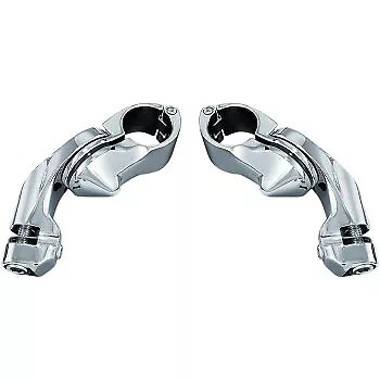KURYAKYN 1620-1282 4520 クルーズペグマウント、フェアリングロワー用 - ショート KURYAKYN 1620-1282 4520 Cruise Peg Mounts for Use with Fairing Lowers - Short